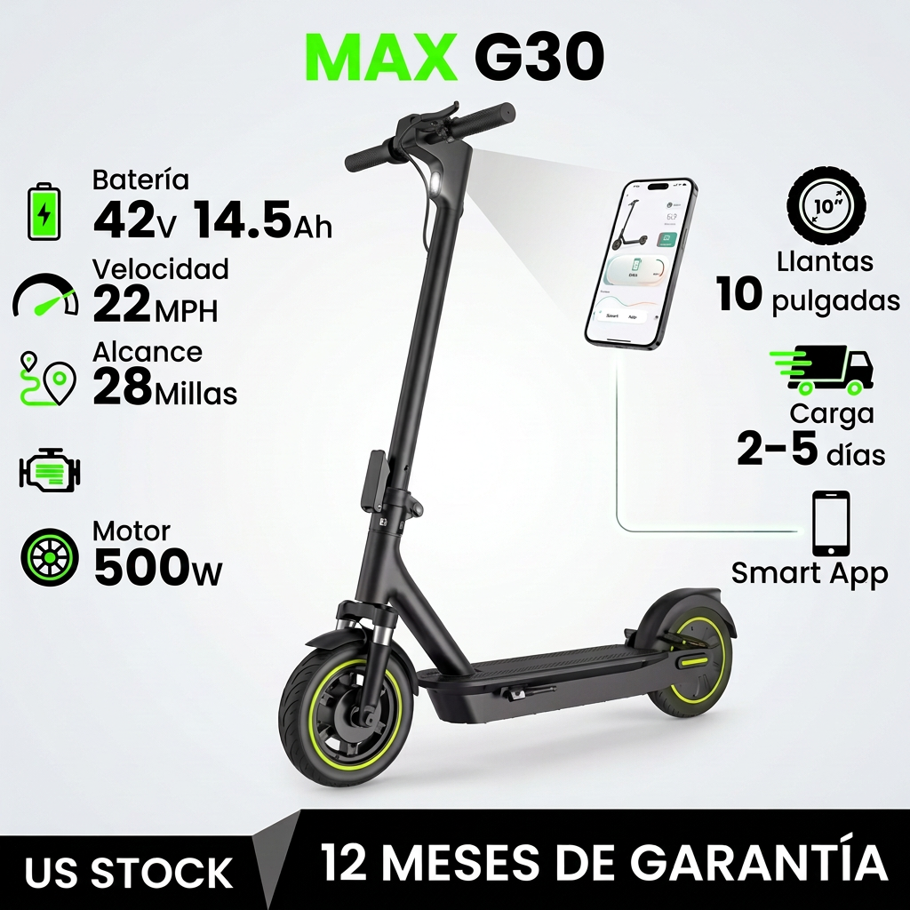 MAX G30 electric scooter available from Electric Scooter Doctors